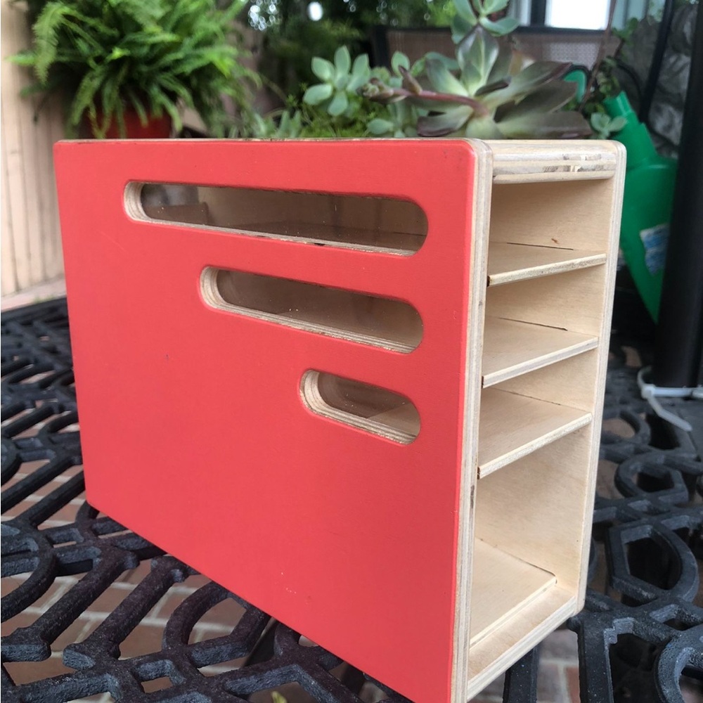 Lovevery Count & Slide Ring Chute From The Realist Kit (Months 19-21)